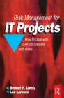 Risk Management for IT Projects - Book