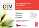 CIM Revision Cards Managing Marketing Performance - Book