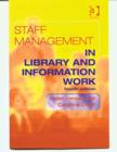 Staff Management in Library and Information Work - Book