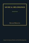 Musical Belongings : Selected Essays - Book