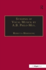 Synopsis of Vocal Musick by A.B. Philo-Mus. - Book