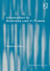 Introduction to Business Law in Russia - Book