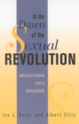 At the Dawn of the Sexual Revolution : Reflections on a Dialogue - Book
