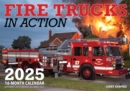 Fire Trucks in Action 2025 : 16-Month Calendar: September 2024 to December 2025 - Book