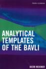 Analytical Templates of the Bavli - Book