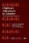 Children's Adjustment to Adoption : Developmental and Clinical Issues - Book