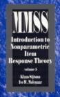 Introduction to Nonparametric Item Response Theory - Book