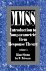 Introduction to Nonparametric Item Response Theory - Book