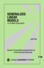 Generalized Linear Models : A Unified Approach - Book