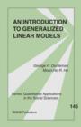 An Introduction to Generalized Linear Models - Book