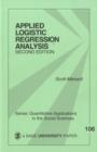 Applied Logistic Regression Analysis - Book
