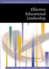 Effective Educational Leadership - Book