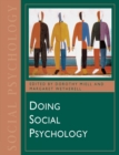 Doing Social Psychology - Book