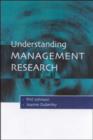 Understanding Management Research : An Introduction to Epistemology - Book