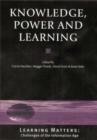 Knowledge, Power and Learning - Book