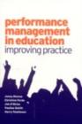Performance Management in Education : Improving Practice - Book