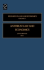 Antitrust Law and Economics - Book