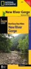Best Easy Day Hiking Guide and Trail Map Bundle: New River Gorge - Book