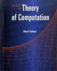 Introducing The Theory Of Computation - Book