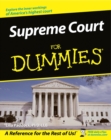 Supreme Court For Dummies - Book