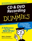 CD and DVD Recording For Dummies - Book