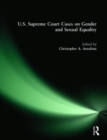 U.S. Supreme Court Cases on Gender and Sexual Equality - Book
