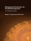 Management Economics: An Accelerated Approach : An Accelerated Approach - Book