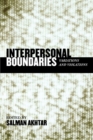 Interpersonal Boundaries : Variations and Violations - Book