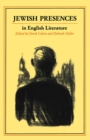Jewish Presences in English Literature - Book