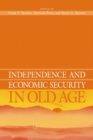 Independence and Economic Security in Old Age - Book