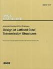 Design of Latticed Steel Transmission Structures : ASCE 10-97 - Book