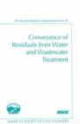 Conveyance of Residuals from Water and Wastewater Treatment - Book
