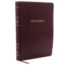KJV Holy Bible: Giant Print with 53,000 Cross References, Burgundy Leather-look, Red Letter, Comfort Print: King James Version - Book