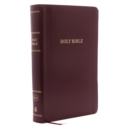 KJV Holy Bible: Personal Size Giant Print with 43,000 Cross References, Burgundy Leather-Look, Red Letter, Comfort Print: King James Version - Book