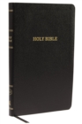 KJV Holy Bible: Thinline with Cross References, Black Leather-Look, Red Letter, Comfort Print: King James Version - Book