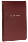 NKJV, Thinline Reference Bible, Leather-Look, Burgundy, Red Letter, Comfort Print : Holy Bible, New King James Version - Book