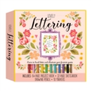 Lovely Lettering Kit : Learn to hand-letter and illustrate your favorite quotes • Includes: 64-page project book, 32-page sketchbook, drawing pencil, 10 markers - Book