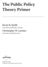The Public Policy Theory Primer - eBook