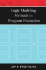 Logic Modeling Methods in Program Evaluation - Book