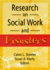 Research on Social Work and Disasters - Book