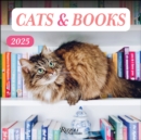 Cats & Books 2025 Wall Calendar - Book