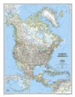 North America Classic, Tubed : Wall Maps Continents - Book