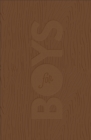 CSB Study Bible for Boys Brown, Wood Design LeatherTouch - Book