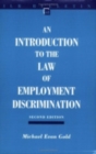 Introduction to the Law of Employment Discrimination - Book
