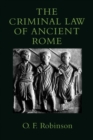 The Criminal Law of Ancient Rome - Book