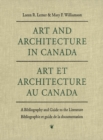 Art and Architecture in Canada : A Bibliography and Guide to the Literature - Book