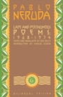Late and Posthumous Poems, 1968-1974 : Bilingual Edition - Book