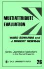 Multiattribute Evaluation - Book