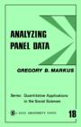 Analyzing Panel Data - Book