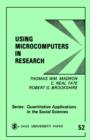Using Microcomputers in Research - Book